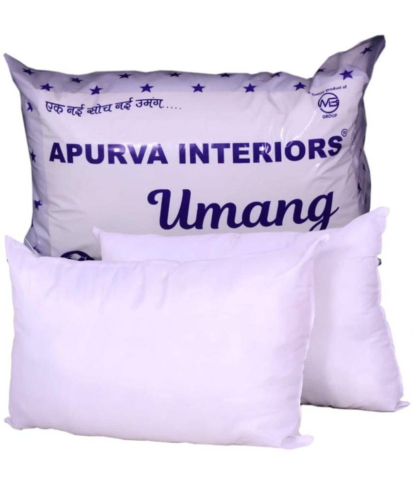 Apurva Interiors Set of 2 Fibre Pillow Apurva Interiors Set of 2 Fibre Pillow
