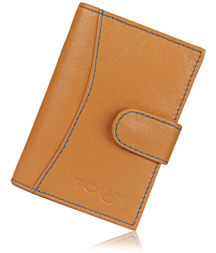 Tough Leather Card Holder ( Pack of 1 ) - Handbags | Buy online on ZillyBuy