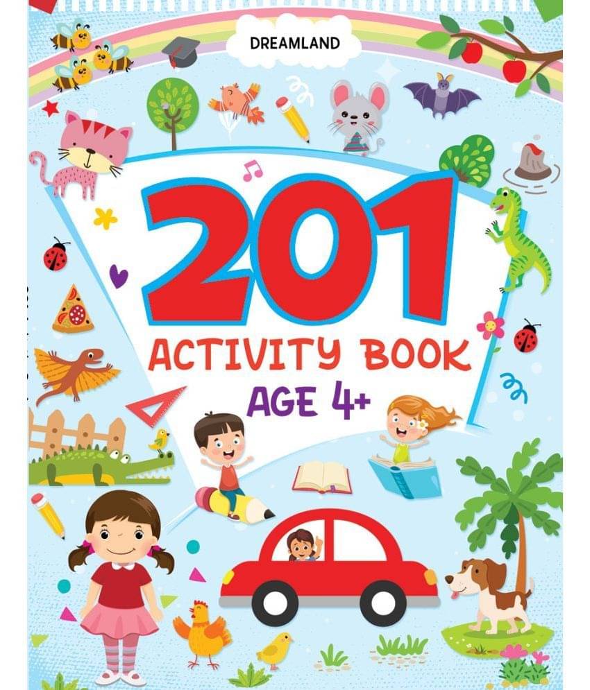 201 Activity Book Age 4+ - Interactive & Activity 201 Activity Book Age 4+ - Interactive & Activity