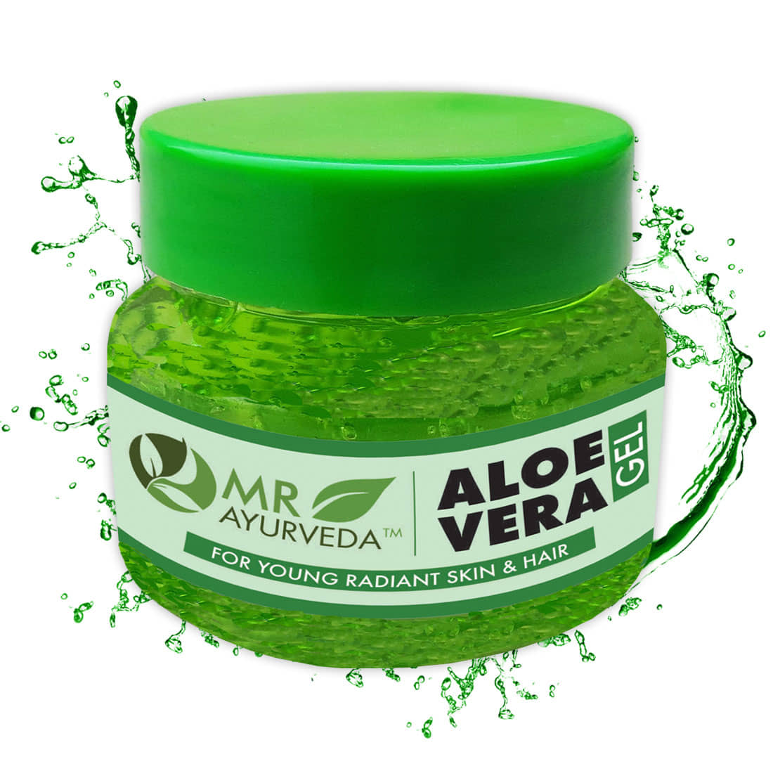 MR Ayurveda Aloe Vera Gel for Fairness & Glowing Skin Moisturizer 100 gm