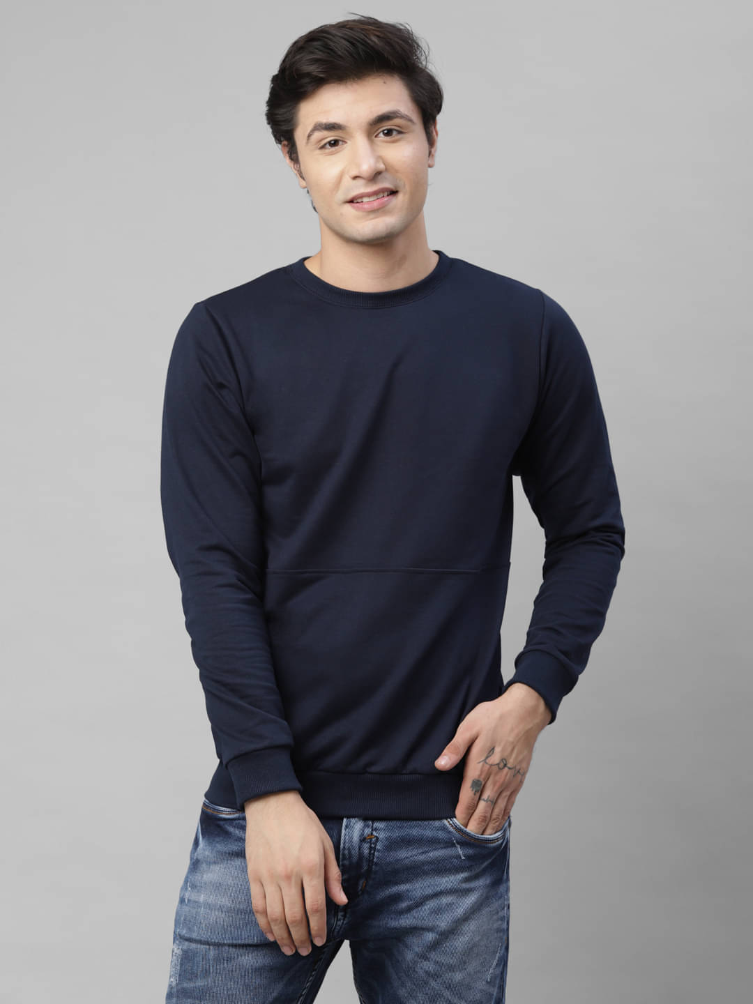 Rigo Navy Sweatshirt Pack of 1     			Rigo Navy Sweatshirt Pack of 1