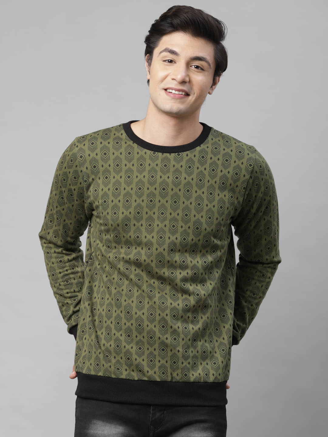 Rigo Olive Sweatshirt Pack of 1