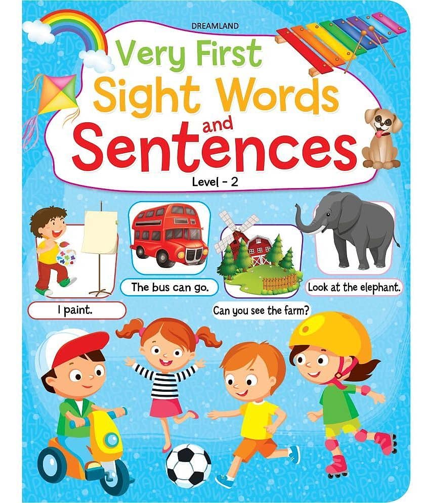 Very First Sight Words Sentences Level 2 - Early Learning - Stationery | Buy online on ZillyBuy