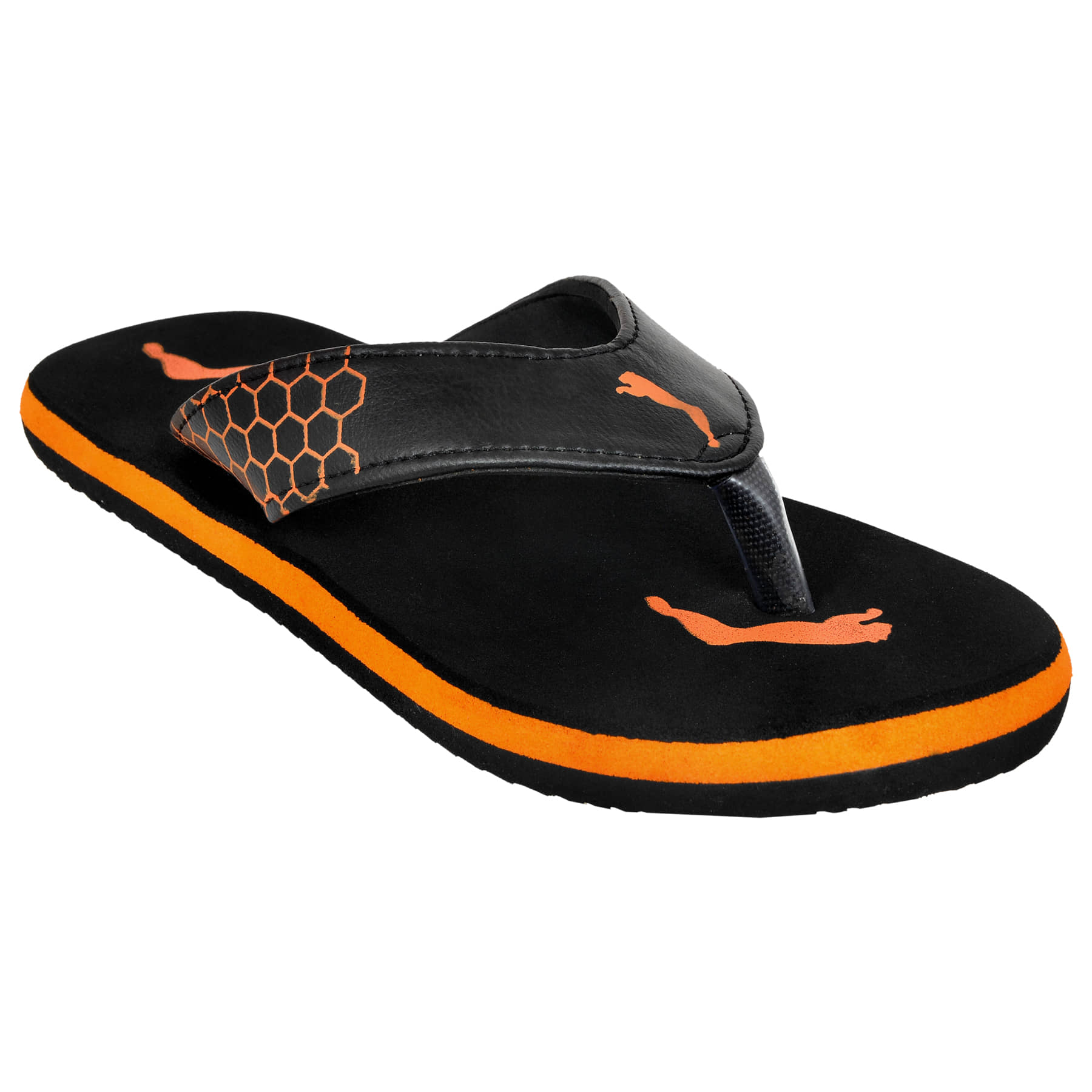 Cozy Wear Orange Slippers