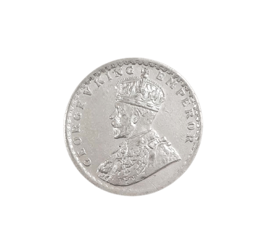     			Extremely Rare Scarce 1 Rupee 1911 George V King & Emperor Silver Plated Fancy Coin....Collectible