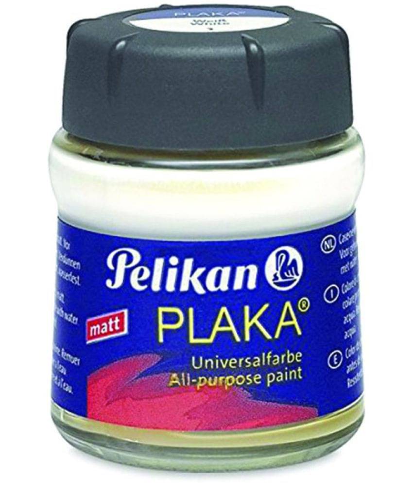     			PAINT PLAKA STD WHITE 50 ML