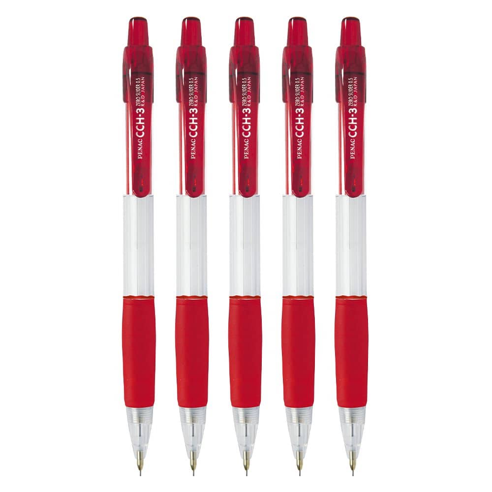 Penac CCH-3 Mech. Pencil red 0,5 mm