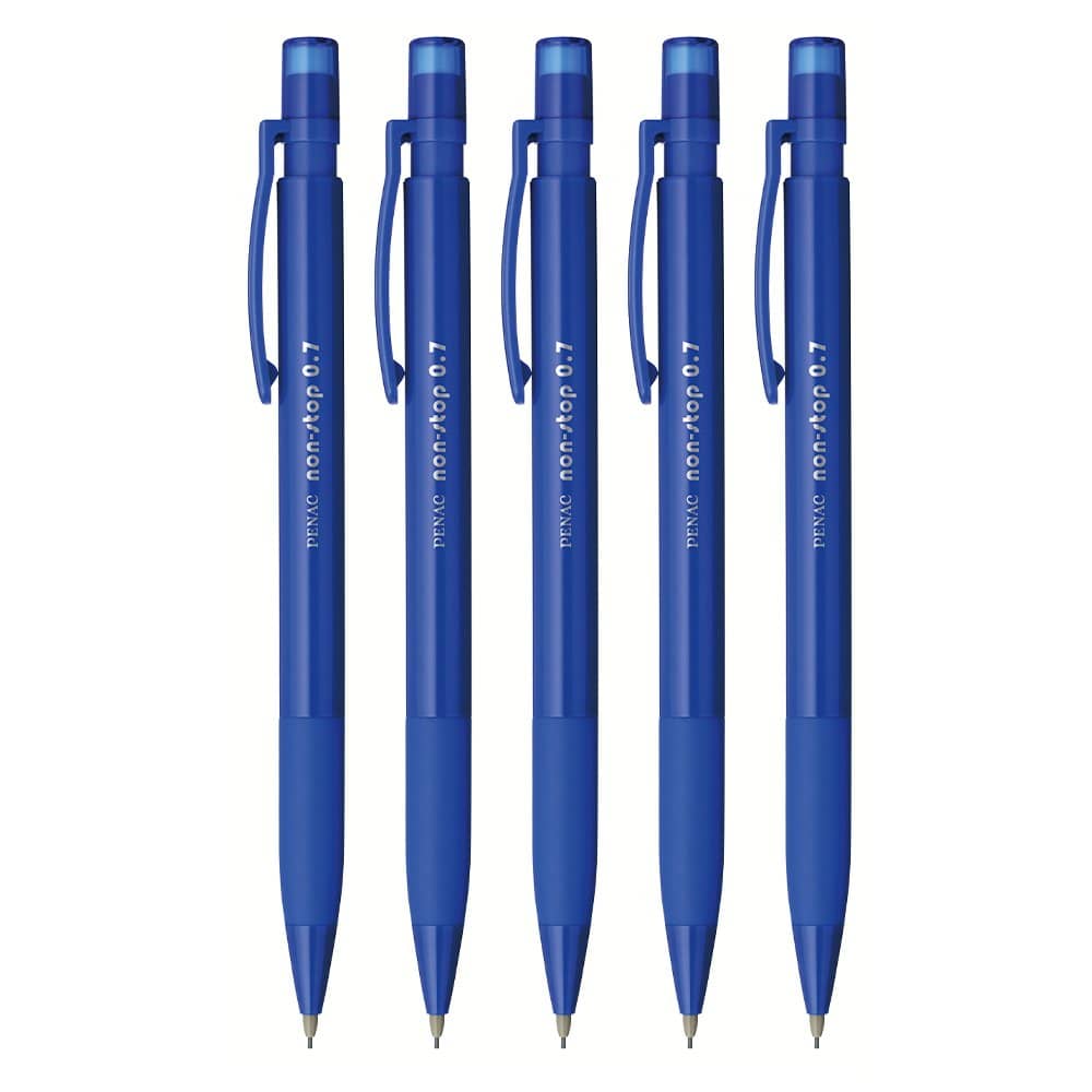 Penac D1GE mech. pencil 0.7 Mechanical Pencil 0.7 blue PACK OF 5
