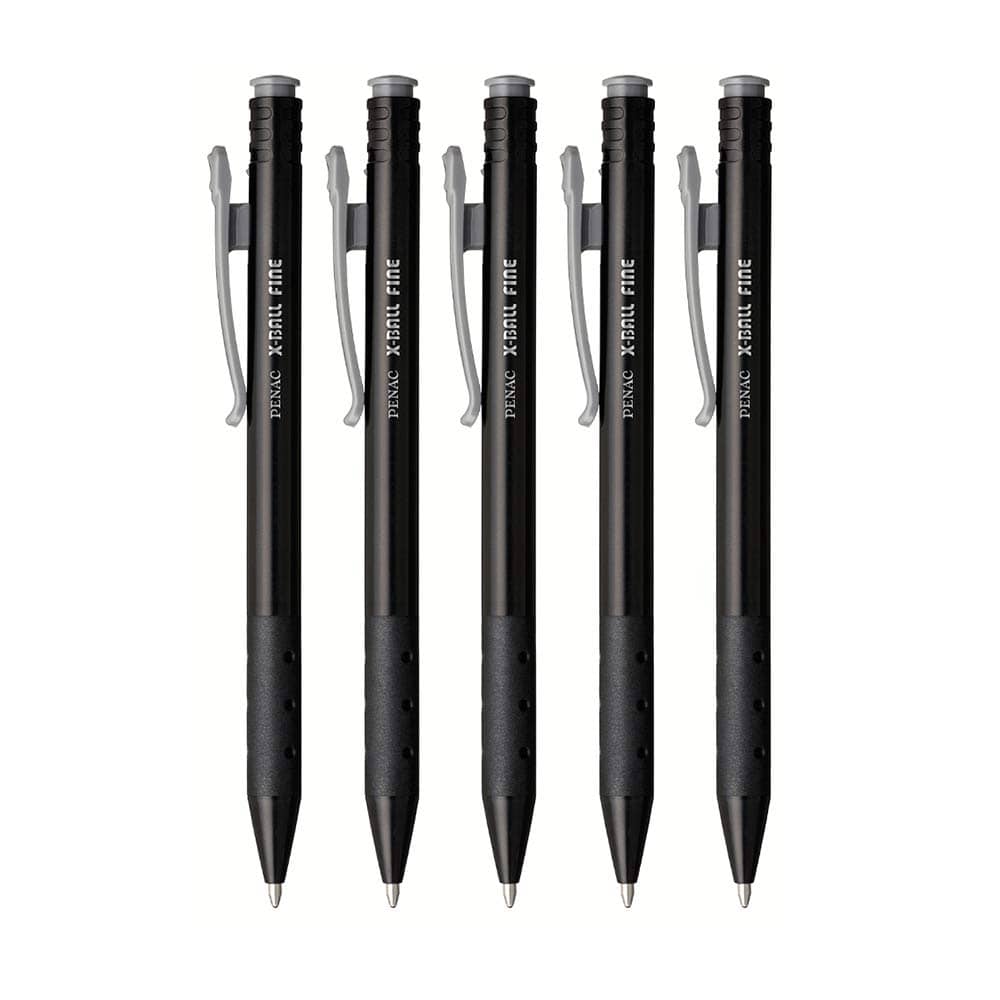 Penac X-Ball Fine Gel Pen (Black)