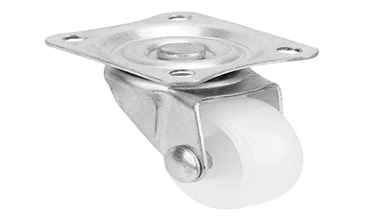     			ALLIED 1 Piece 2 inch Heavy Duty PVC Caster Wheels, 2 WHEEL Trolley Wheels Swivel Plate Type Screws Included Inside Box.