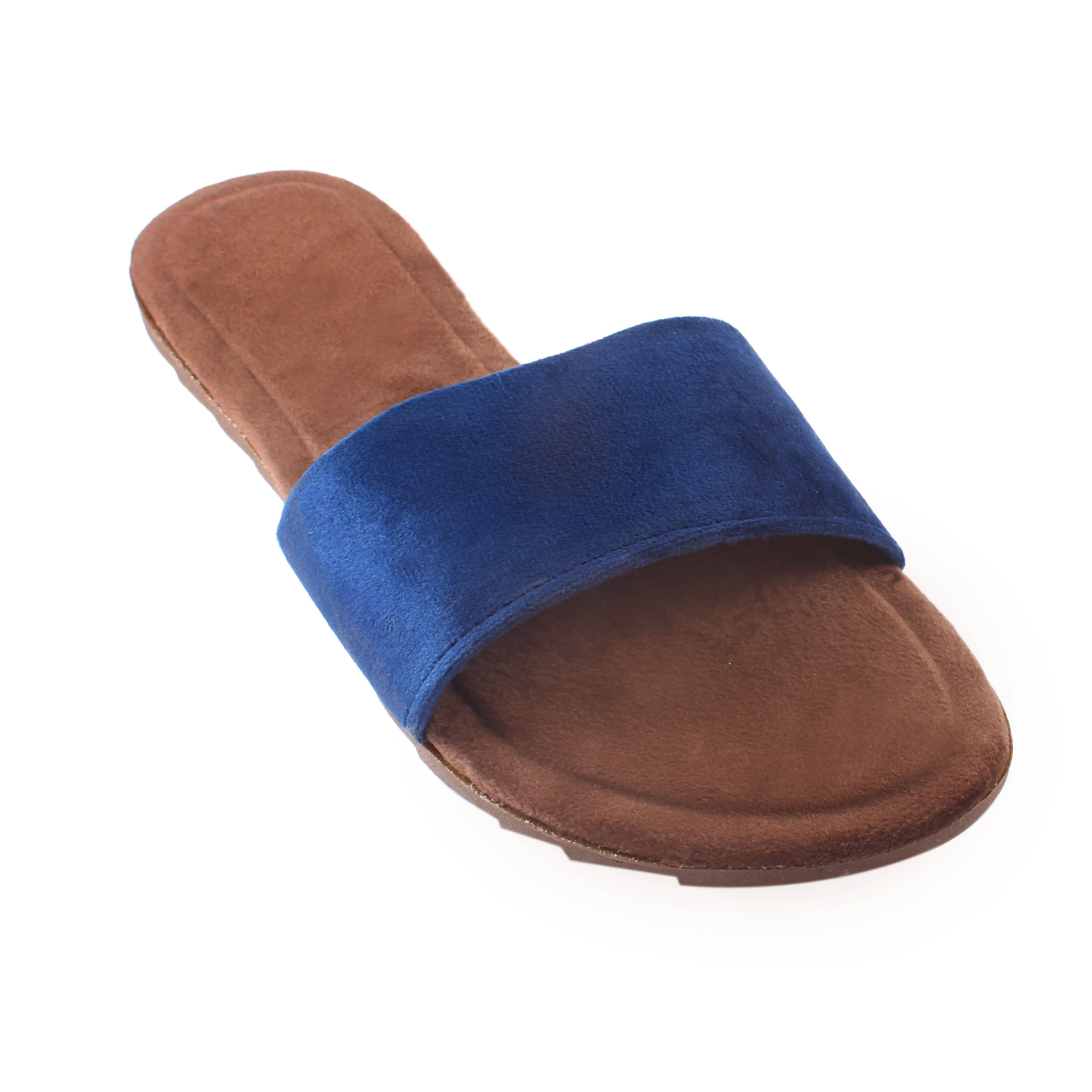    			Anjaneya Creations Blue Flats