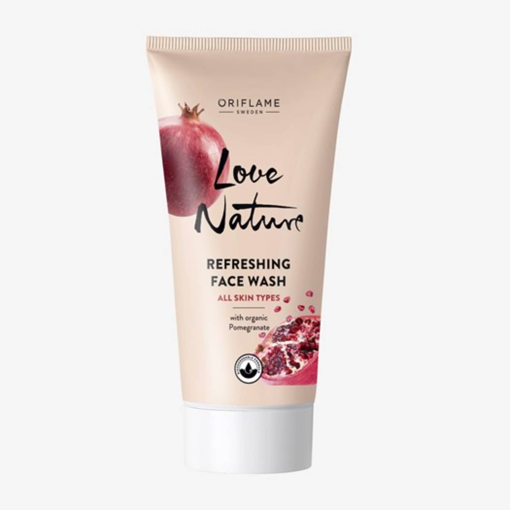     			LOVE NATURE Refreshing Face Wash with Organic Pomegranate Face Wash 50 mL