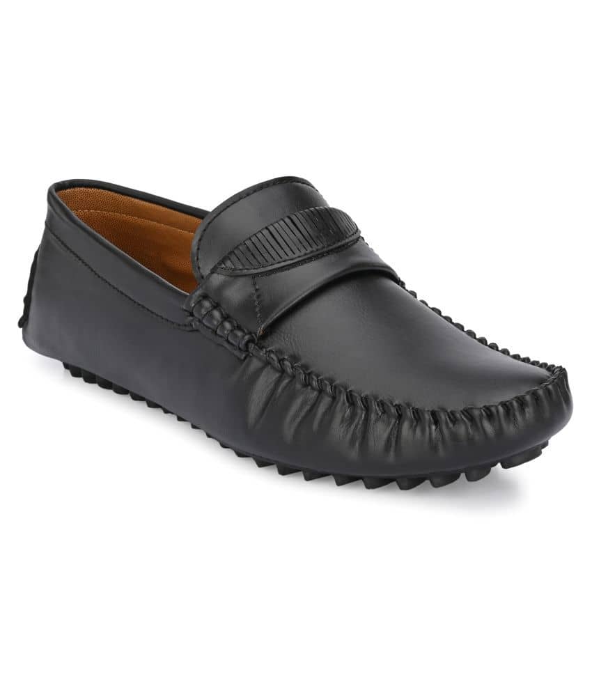 Prolific Black Loafers - Formal Shoes | Buy online on ZillyBuy