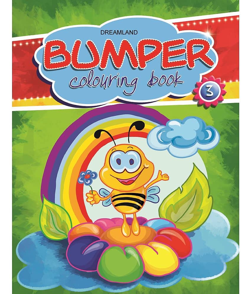Bumper Colouring Book - 3 - Drawing, Painting & Colouring Book - Stationery | Buy online on ZillyBuy