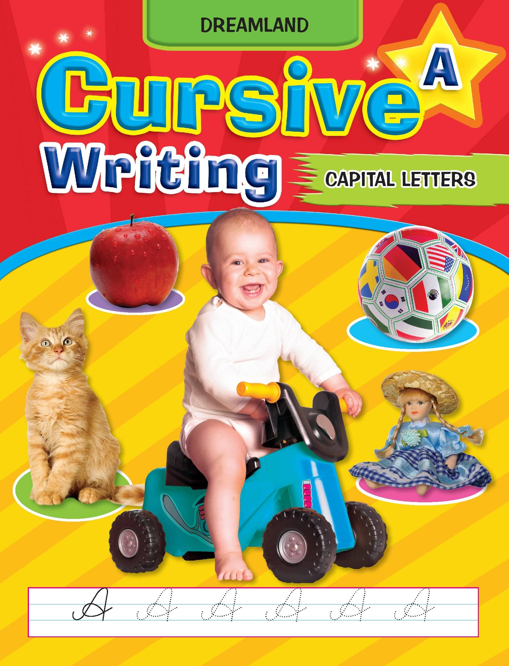     			Cursive Writing Book (Capital Letters) Part A - Early Learning Book