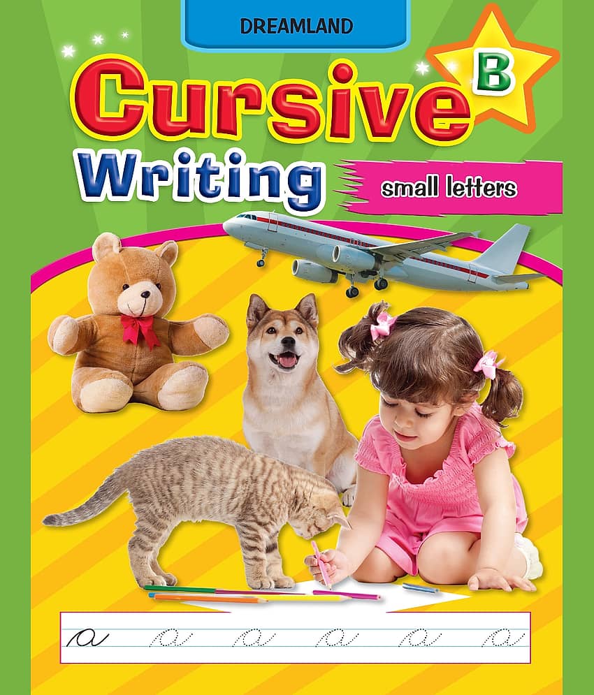Cursive Writing Book (Small Letters) Part B - Early Learning Book - Stationery | Buy online on ZillyBuy