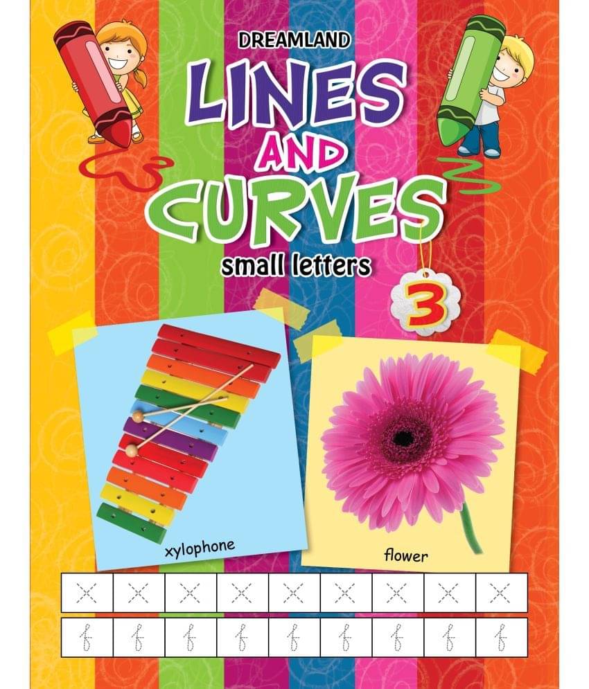 Lines and Curves (Small Letters) Part 3 - Early Learning Book Lines and Curves (Small Letters) Part 3 - Early Learning Book