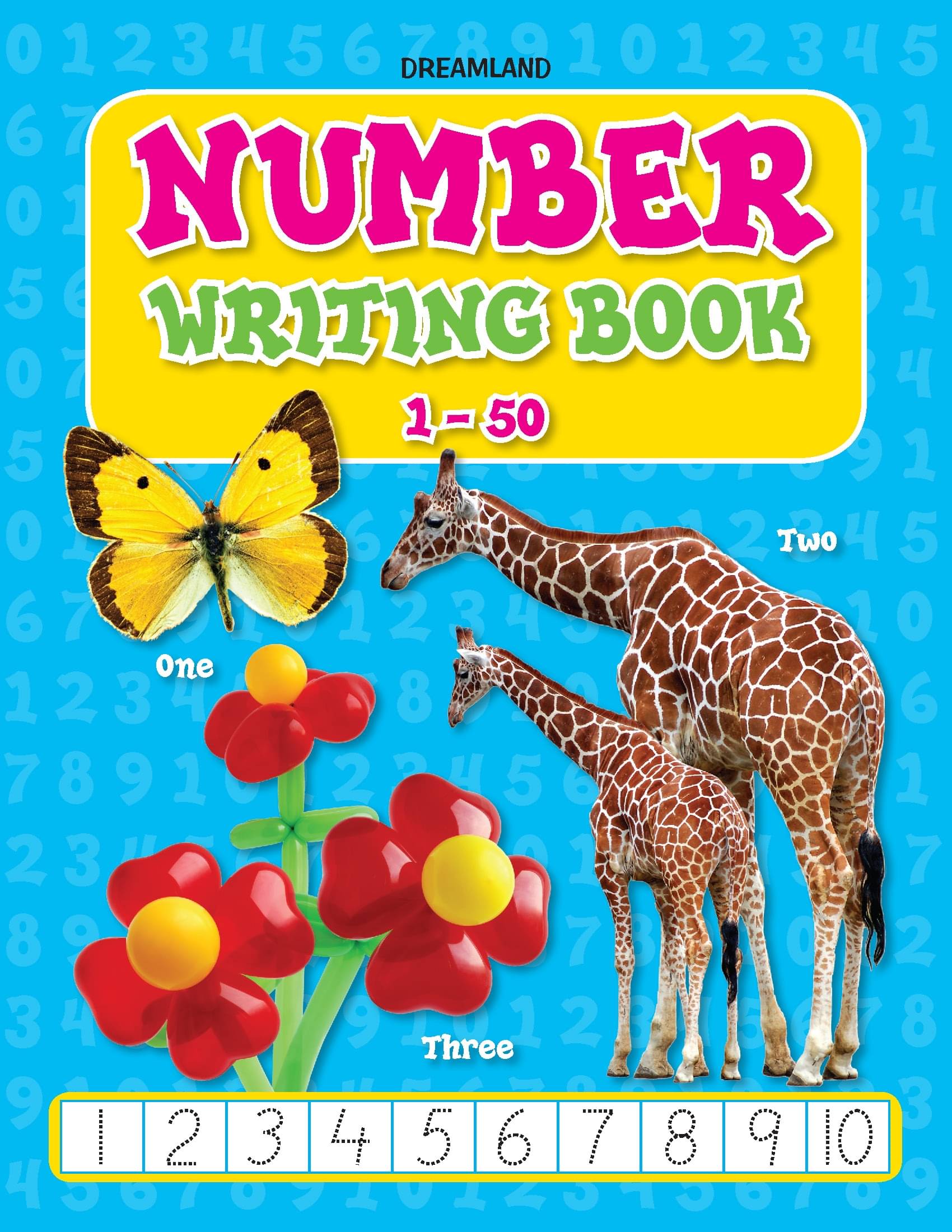 Number Writing Book 1-50 - Early Learning Book Number Writing Book 1-50 - Early Learning Book
