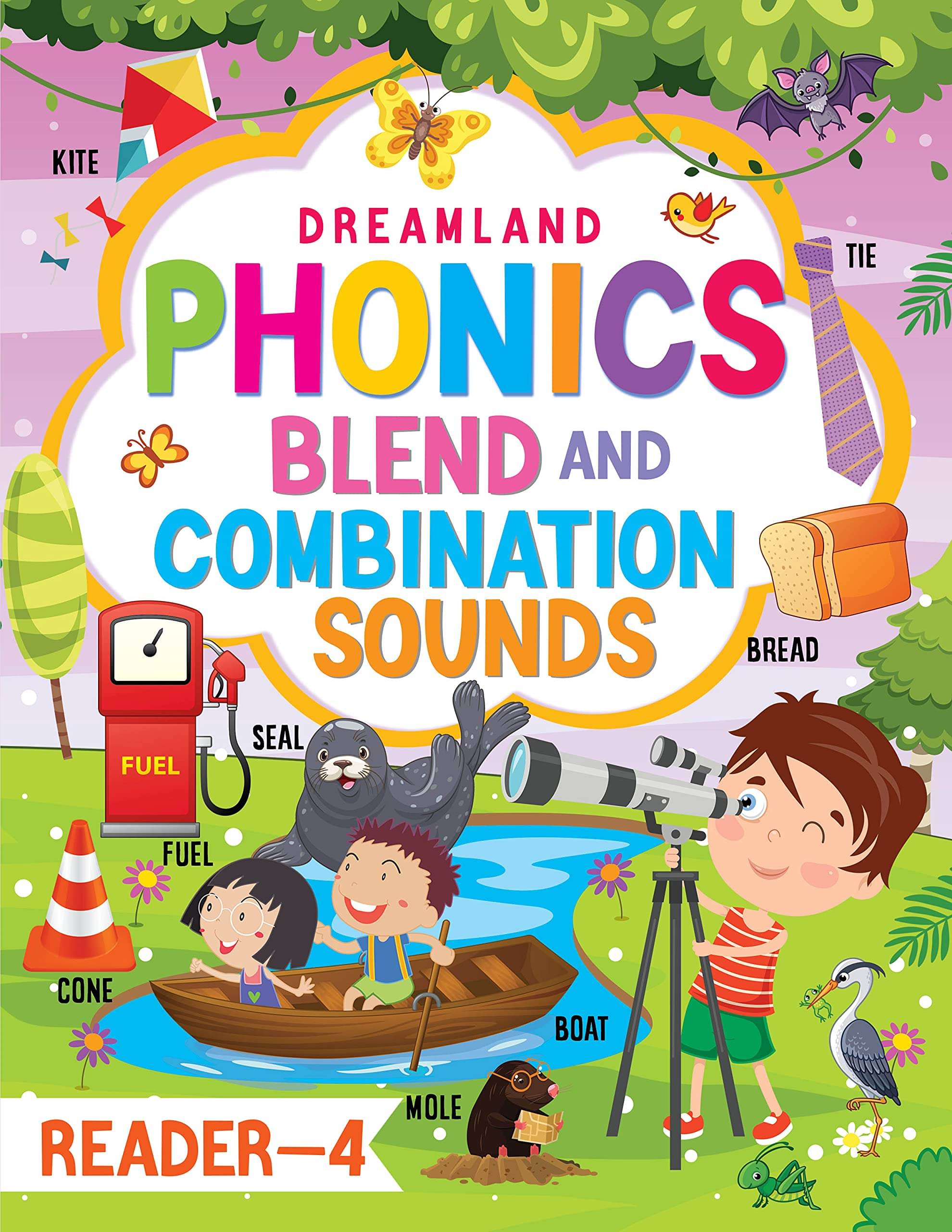 Phonics Reader - 4 (Blends and Combination Sounds) Age 7+ - Early Learning Book Phonics Reader - 4 (Blends and Combination Sounds) Age 7+ - Early Learning Book