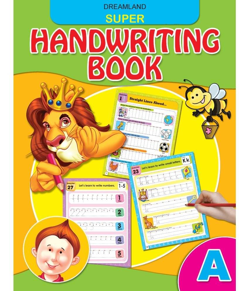 Super Hand Writing Book Part - A - Early Learning Book Super Hand Writing Book Part - A - Early Learning Book