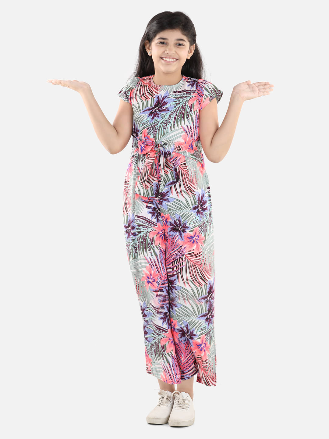     			StyleStone Girls Polyester Jumpsuit ( Pack of 1 , Multi )