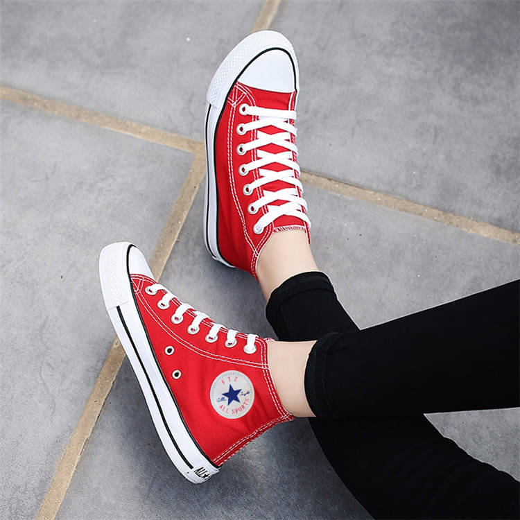    			Trenduty Red Women's Sneakers