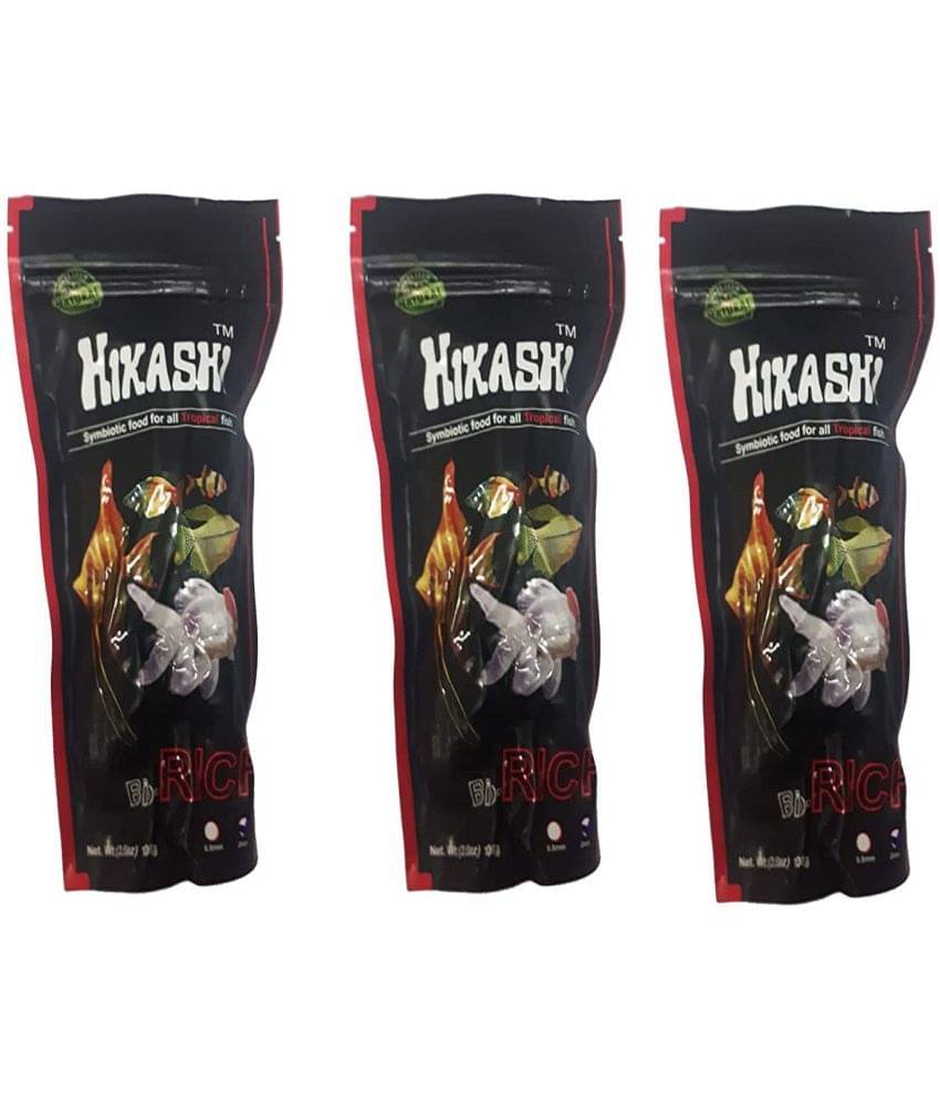     			Hikashi Bio-RichTropical Fish Food Combo Set of 3 Nosx100g Sold by RedBeaks