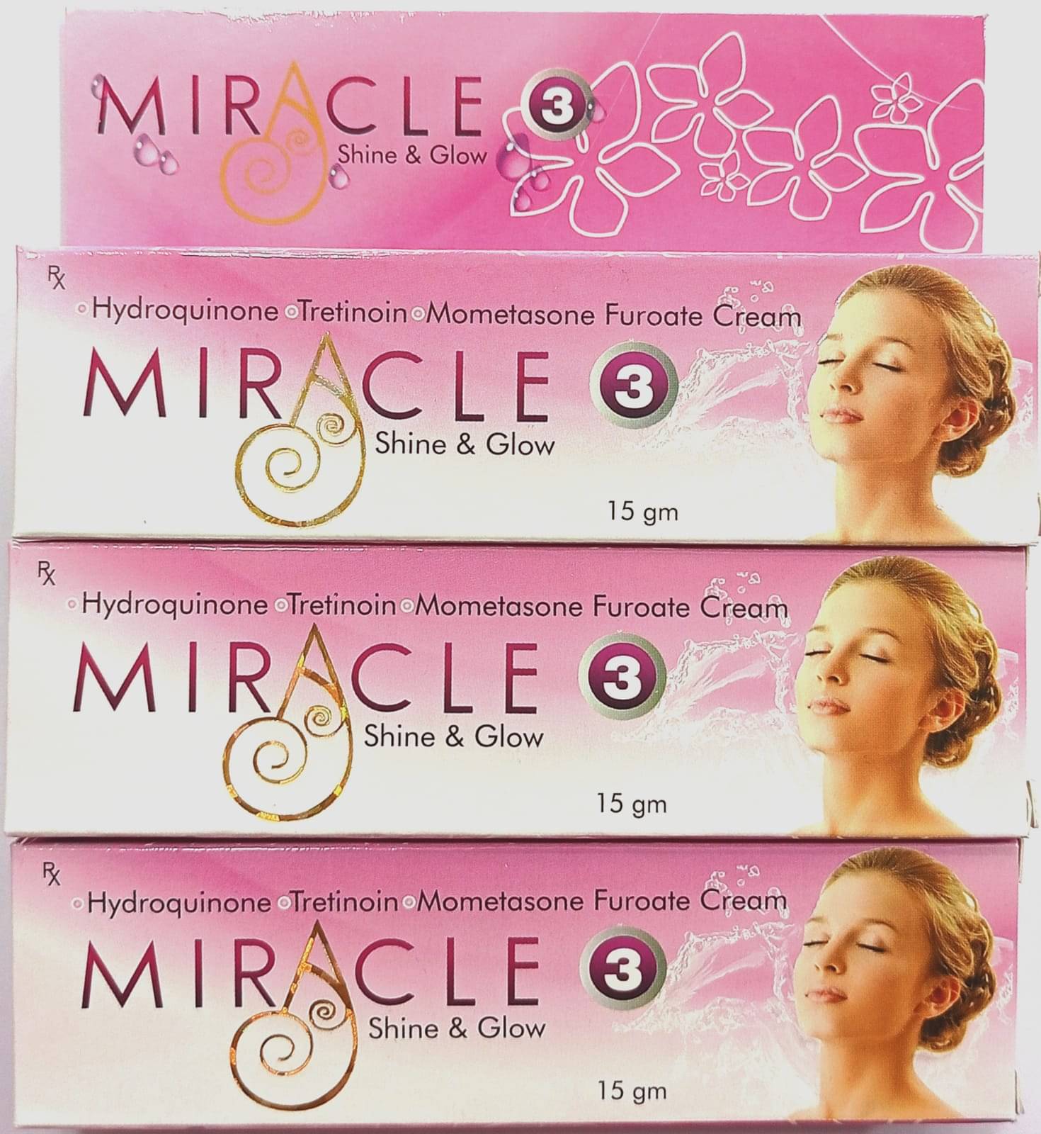     			MIRACLE 3 SKIN CREAM ( PACK OF 3) Night Cream 45 gm Pack of 3