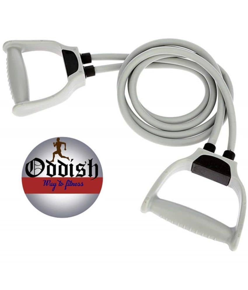 Oddish Double Toning Resistance Tube Heavy Quality Exercise Band for Stretching, Full Body Workout, Home Gym and Toning Tube for Men and Women - Sports and Fitness Equipment | Buy online on ZillyBuy