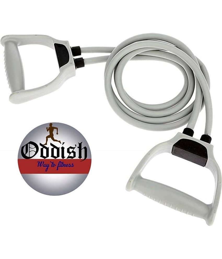 Oddish Double Toning Resistance Tube Heavy Quality Exercise Band for Stretching, Full Body Workout, Home Gym and Toning Tube for Men and Women - Sports and Fitness Equipment | Buy online on ZillyBuy
