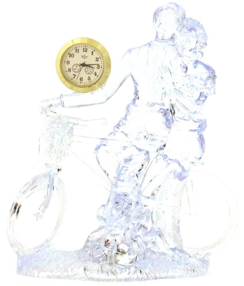     			Sigaram Analog Plastic Rectangular Table Clock - Pack of 1