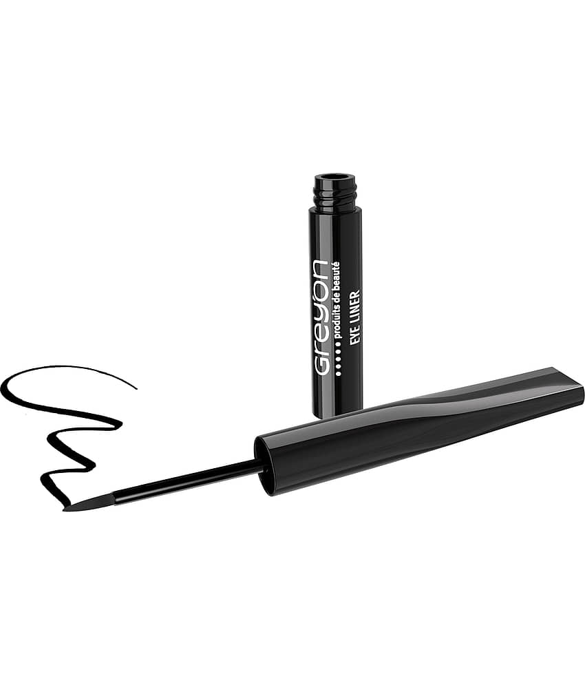 Greyon - Black Sheer Eye Liner Liquid ( Pack of 1 ) - Makeup - Eyes | Buy online on ZillyBuy
