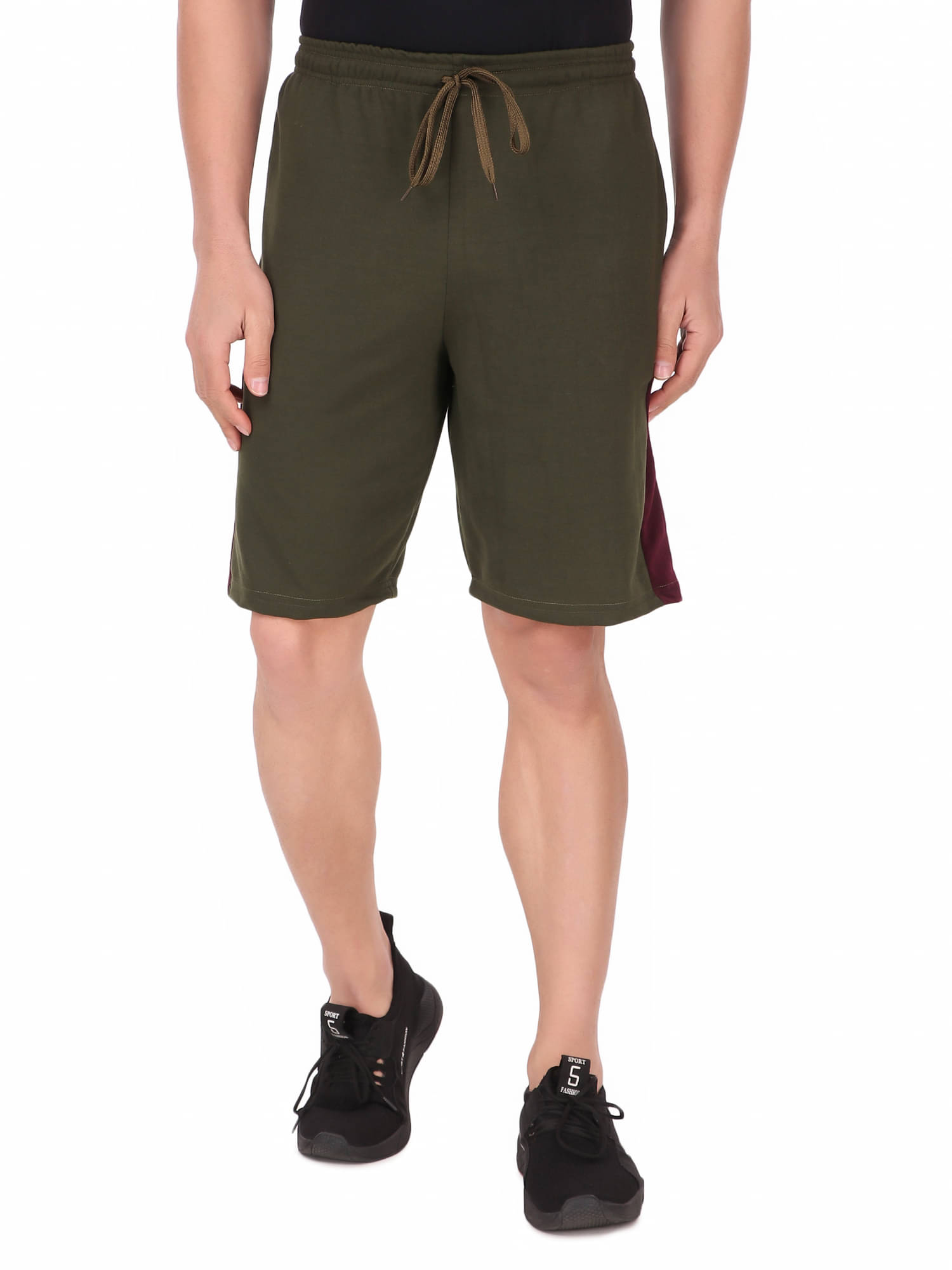 KZALCON Green Cotton Blend Outdoor & Adventure Shorts Single KZALCON Green Cotton Blend Outdoor & Adventure Shorts Single