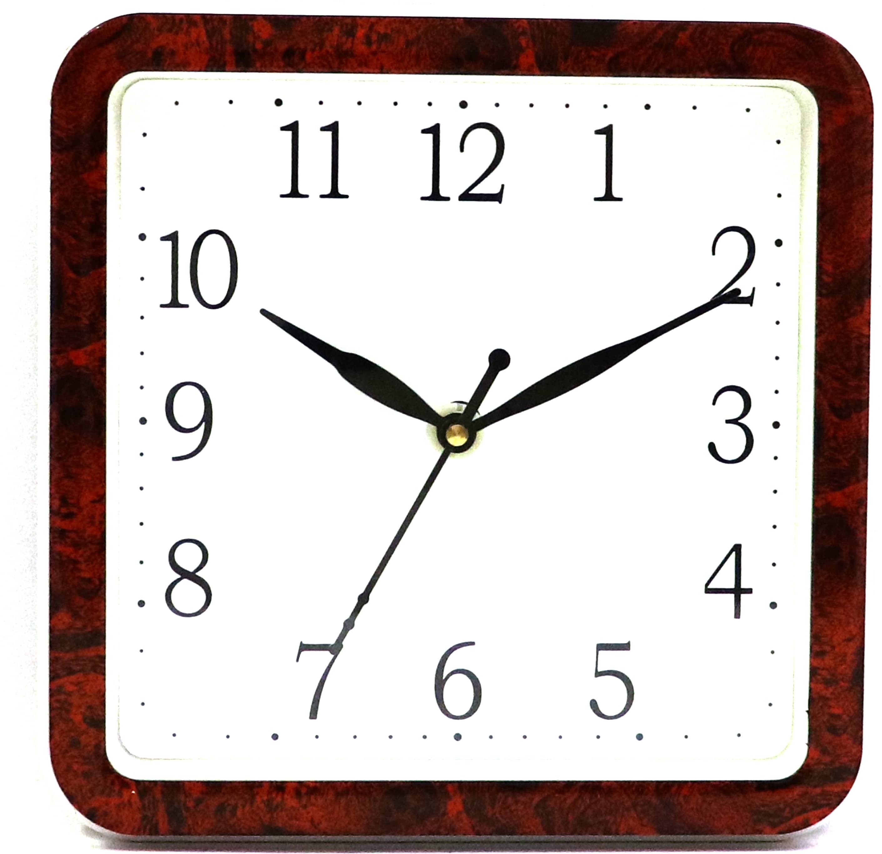     			Sigaram - Square Analog Wall Clock