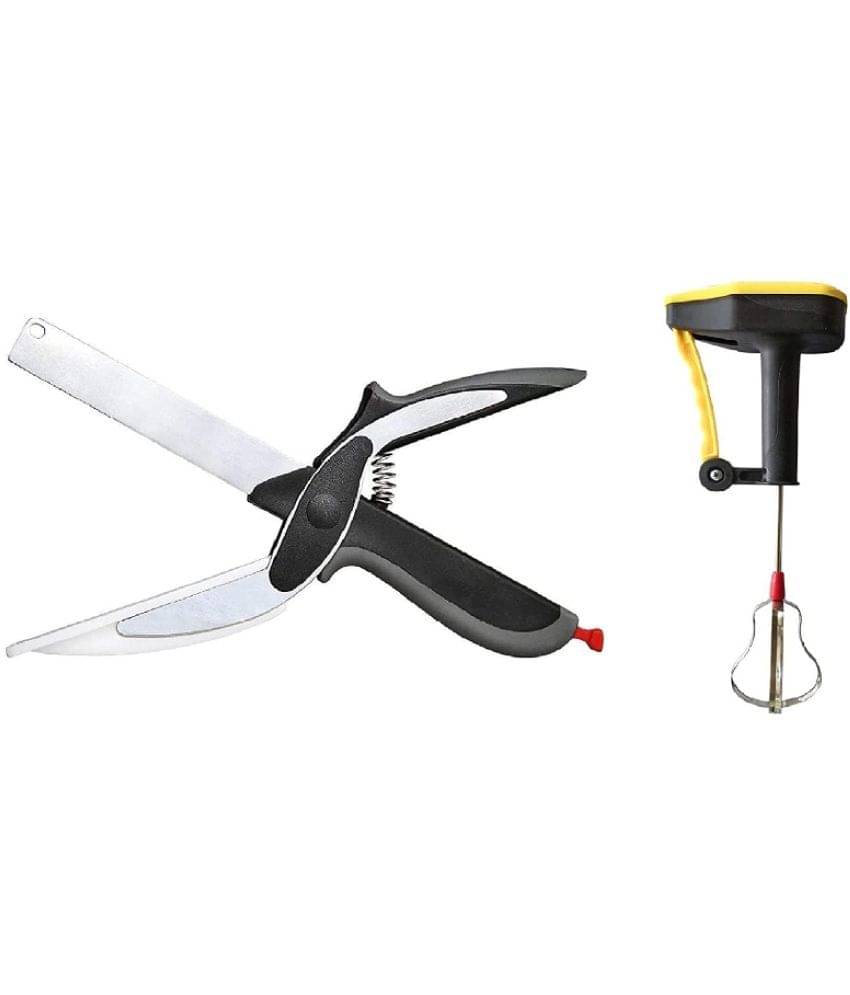     			Blooms Mall  Combo of  clever cutter and Power-Free Manual Hand Blender