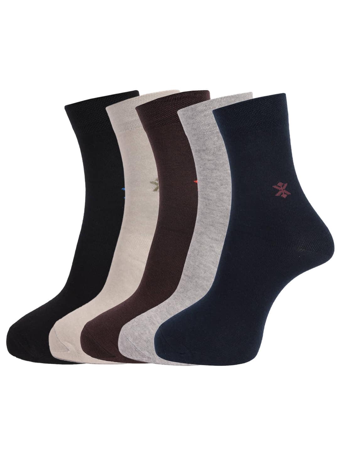 Dollar Socks Cotton Full Length Socks Pack of 5 - Socks | Buy online on ZillyBuy
