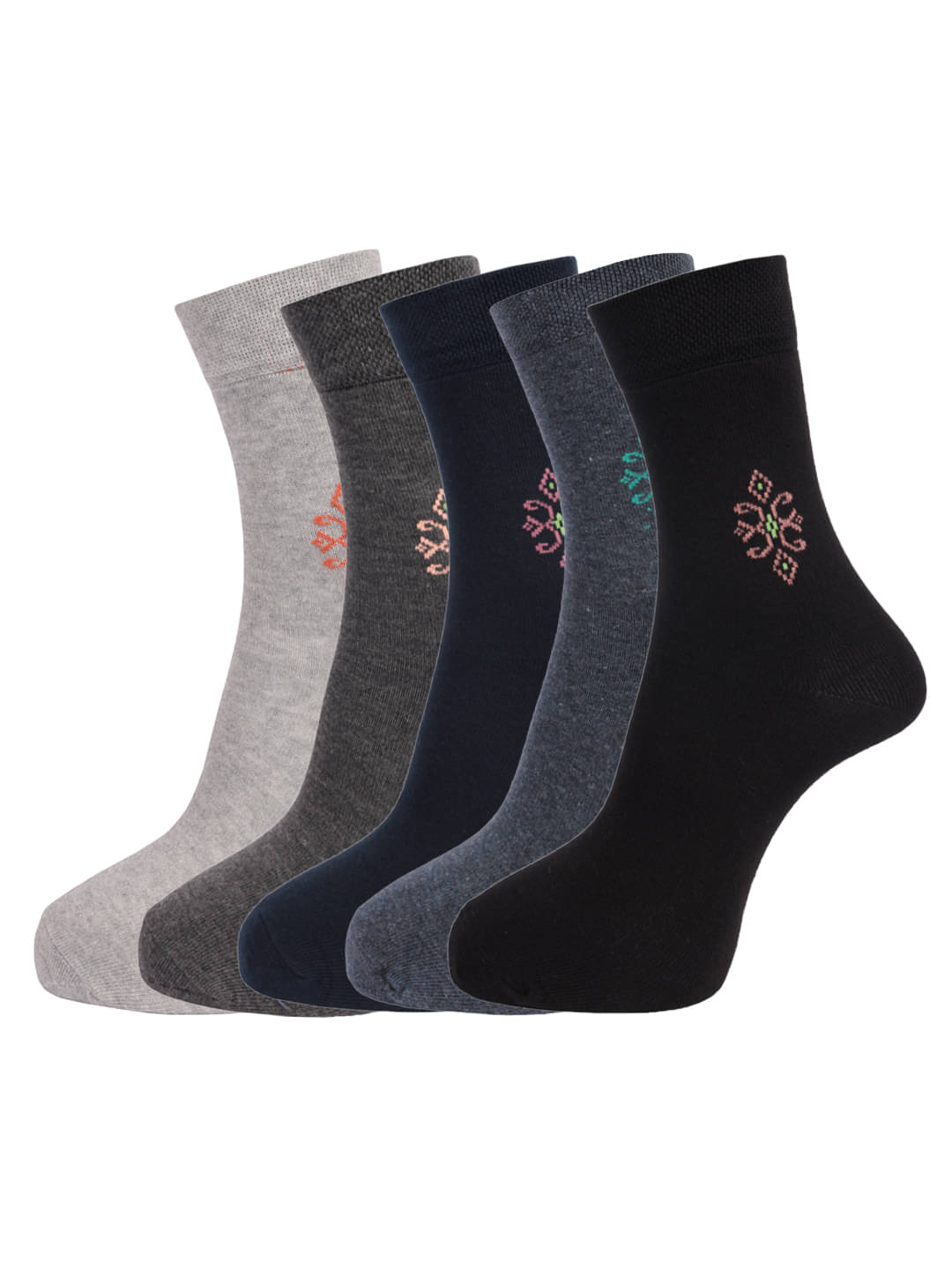     			Dollar Socks Cotton Full Length Socks Pack of 3
