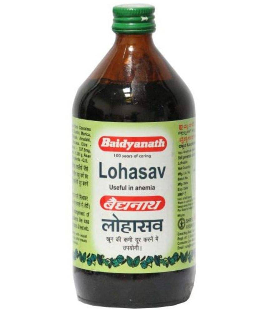 Baidyanath Lohasav Anaemia Syrup Liquid 450 Ml Pack of 1 Baidyanath Lohasav Anaemia Syrup Liquid 450 Ml Pack of 1