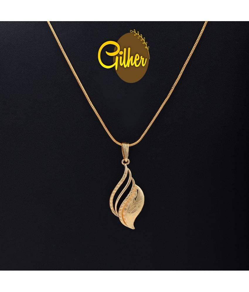 gilher Gold Plated Chain ( Set of 1 ) gilher Gold Plated Chain ( Set of 1 )