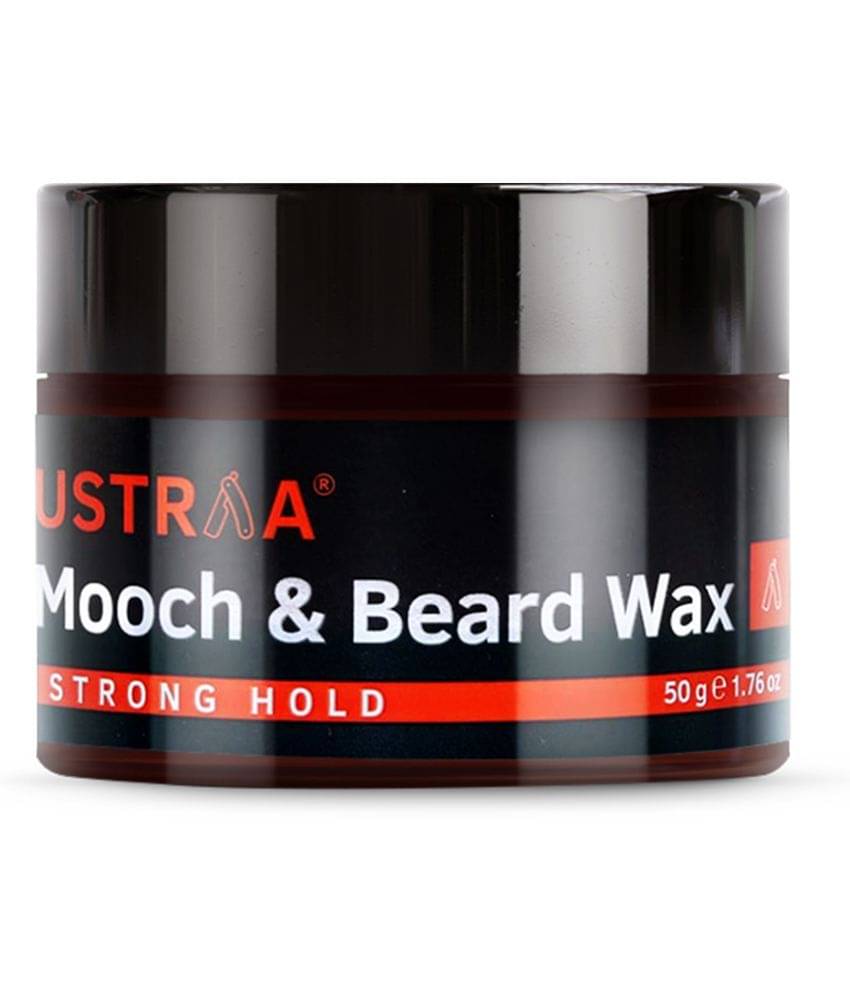     			Ustraa Beard & Mooch Wax - Strong Hold - 50g