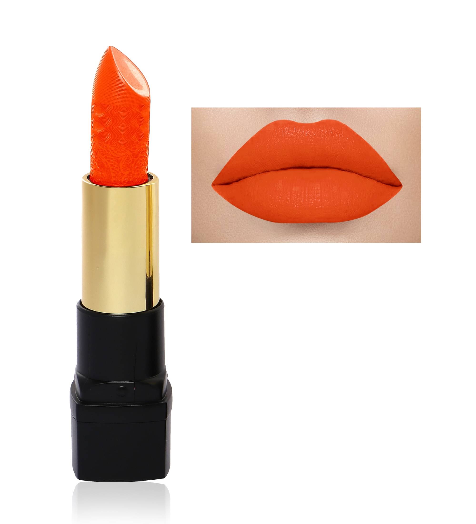     			Beauty Berry Vogue Free Matte Lipstick 3.2g, Orange (Shade - 09)