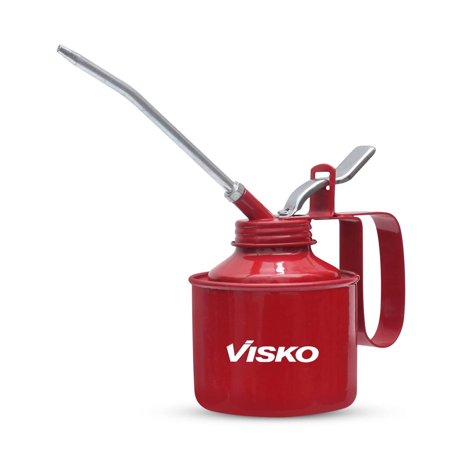     			Visko Tools Steel 230 1 Pint Oil Can (Red)