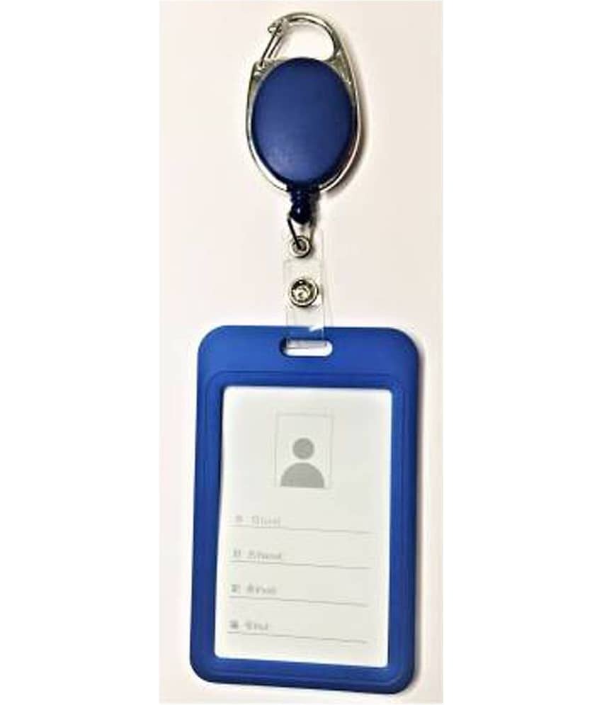 Dey 's stationery store Plastic ID Badge Holder (Pack of 1) - Stationery | Buy online on ZillyBuy