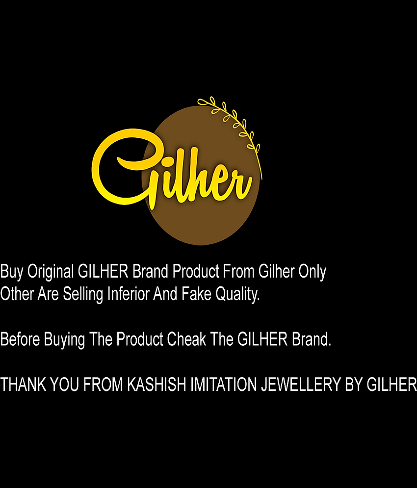 Gilher Fancy Traditional Real look Jadau Bracelet With Adjustable Size For Women And Girl