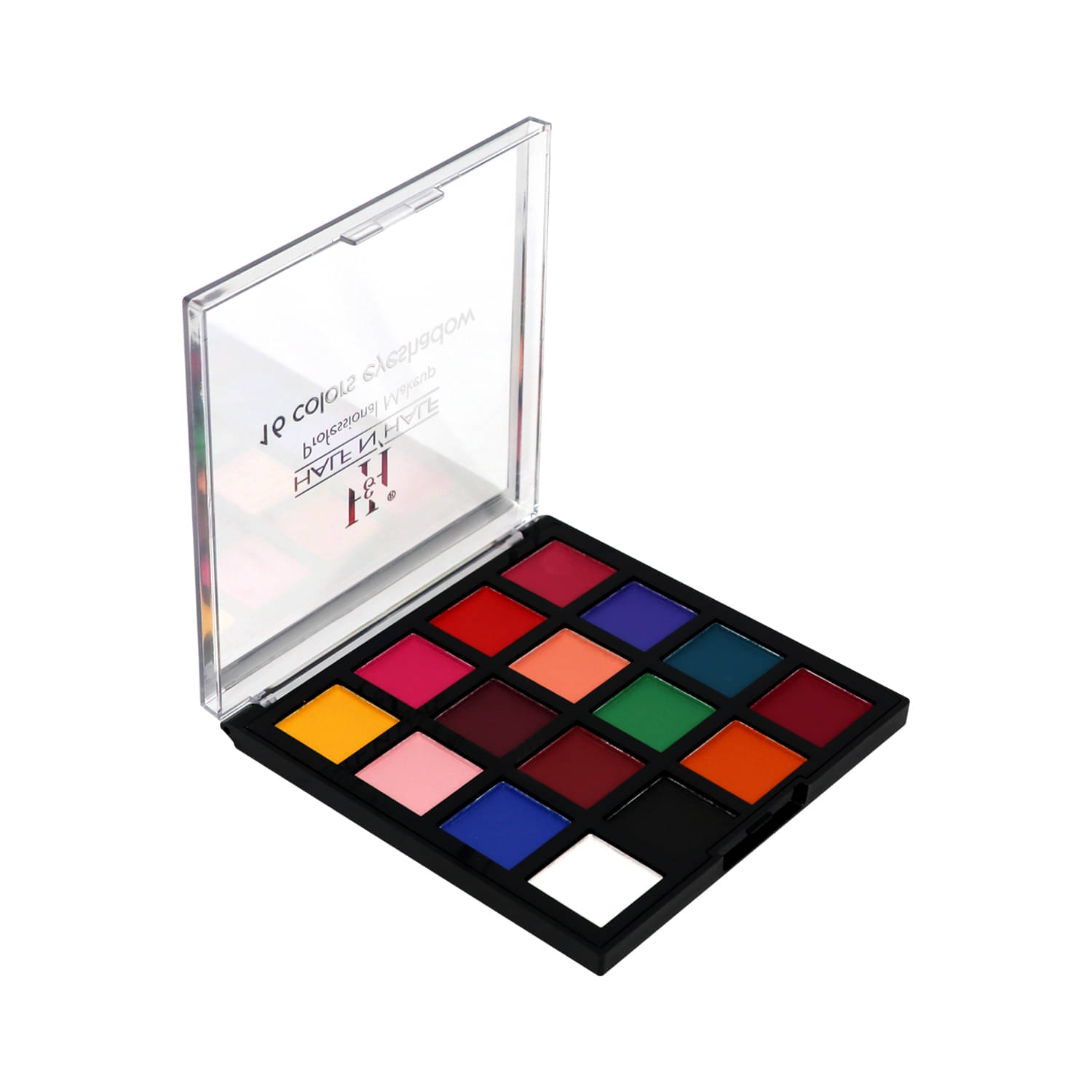     			Half N Half Professional Makeup Kit, 16 Colors Eyeshadow Multicolor Palette, Matte-02 (18g)
