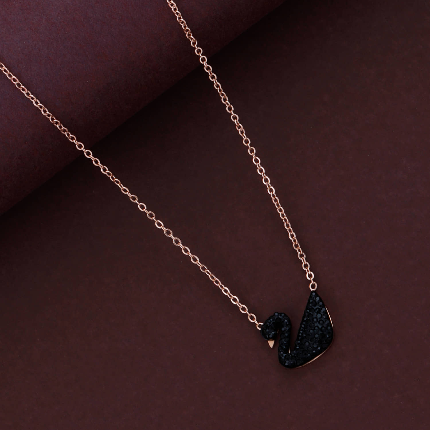 ShreejiHuf Alloy Rose Gold Traditional Necklace Long Haram