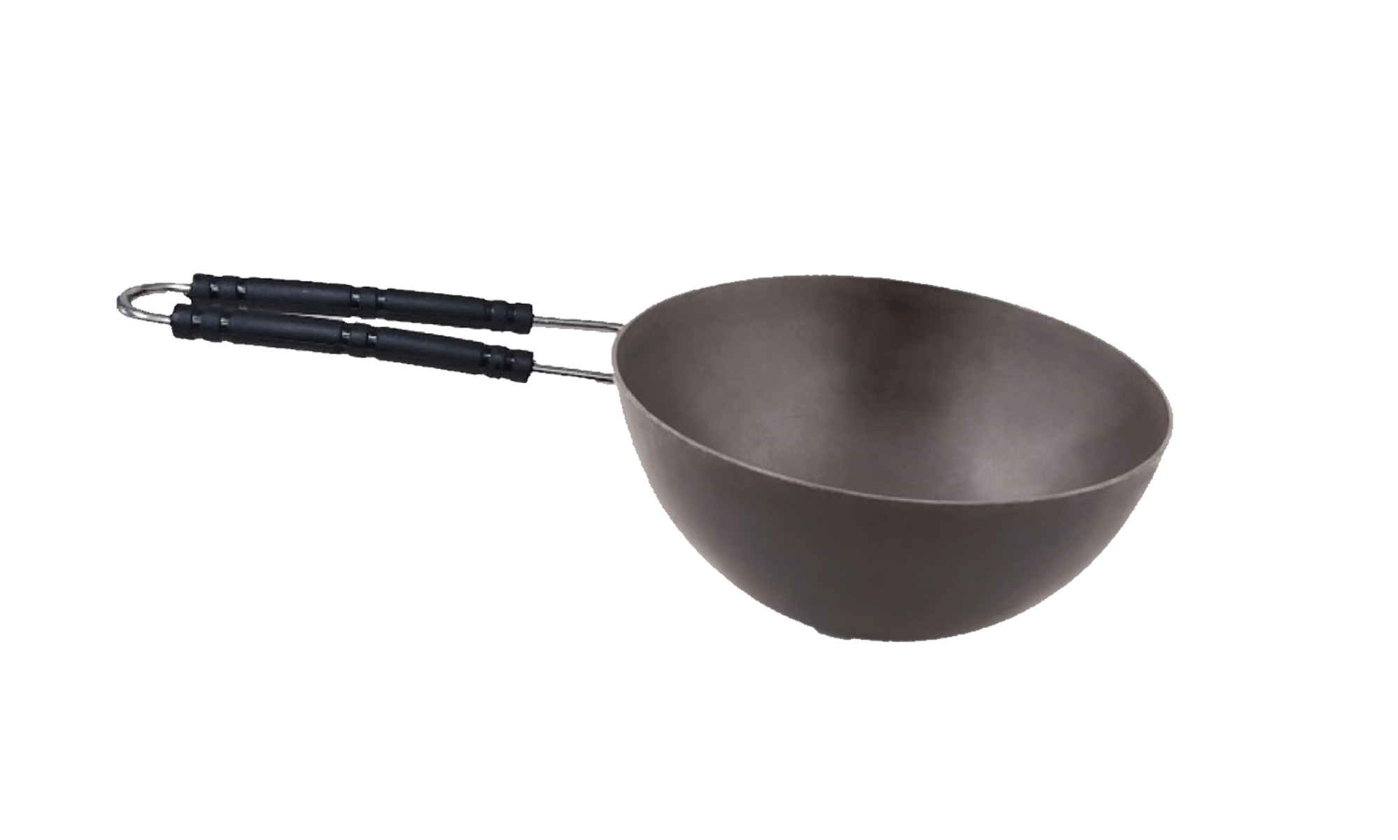     			Veer SS Wire Handle Ms wok 1000 mL