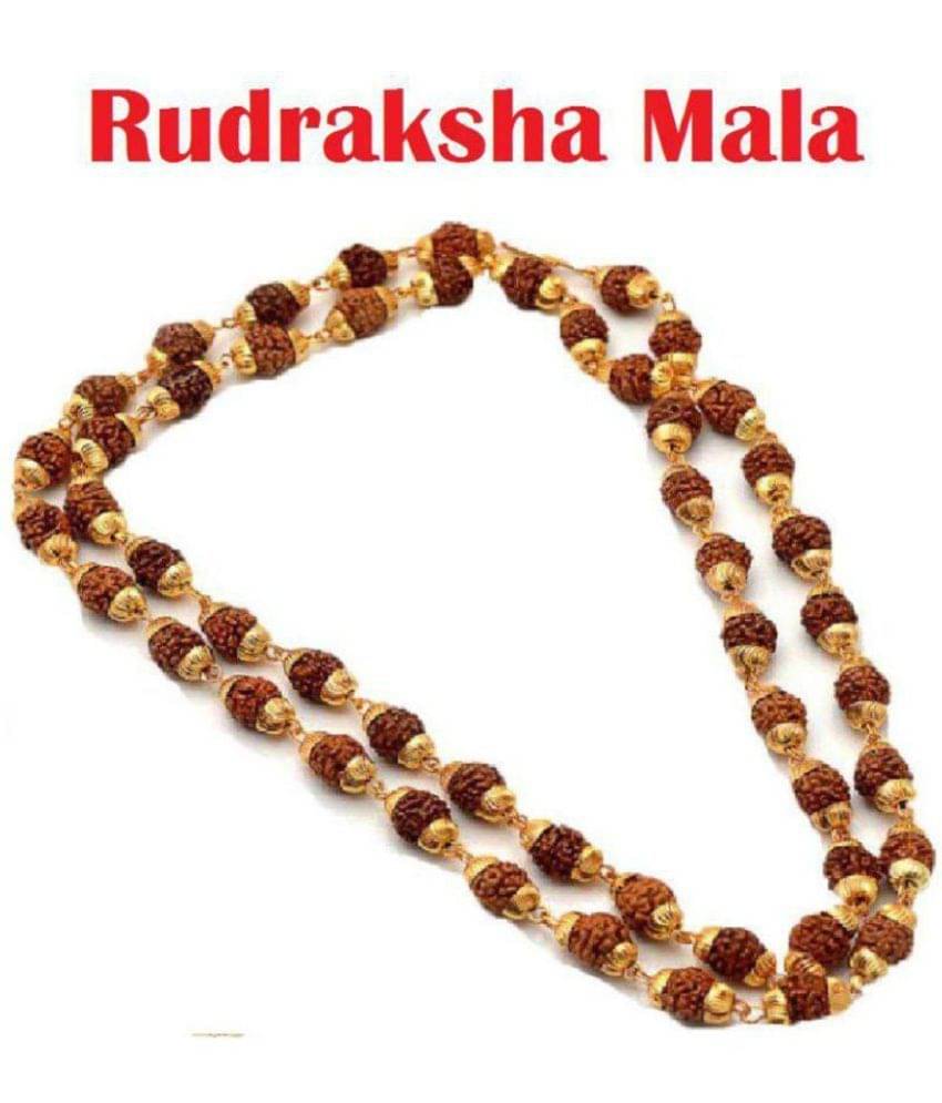    			Amriteous - Brass Pooja Mala (Pack of 1)
