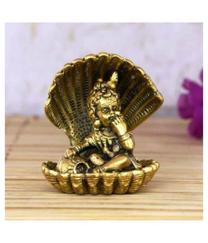     			PAYSTORE Bal Gopal Krishna in Seep with Makkan matki Laddo Gopal