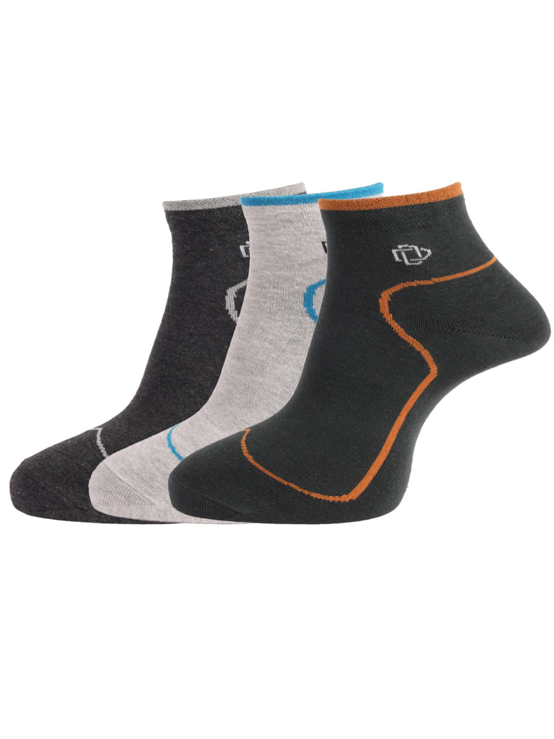Dollar Socks Cotton Ankle Length Socks Pack of 3 - Socks | Buy online on ZillyBuy
